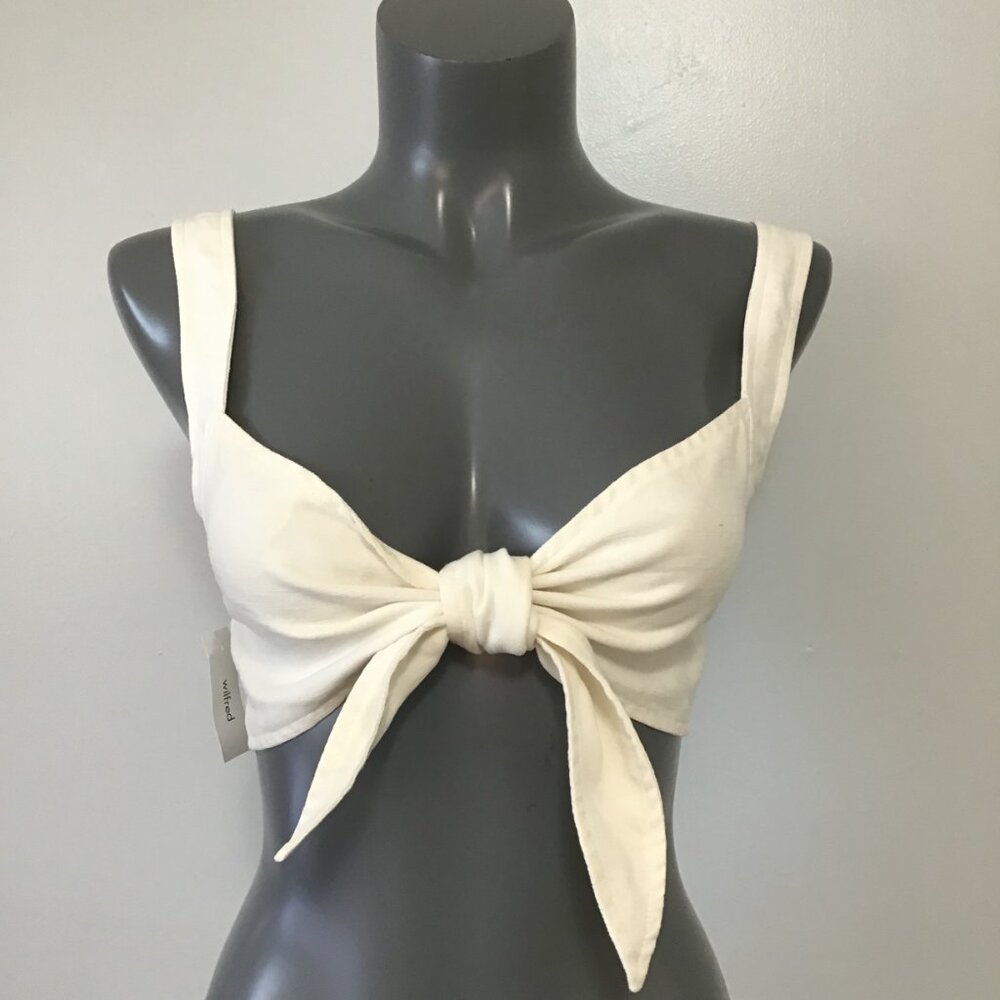 NWT Aritzia Wilfred Aubrielle Top Espace Size S